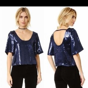 💥Free People sequin top